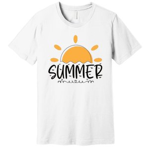 Summer Sun Sunshine Sunny Sunset Summer Time Premium T-Shirt