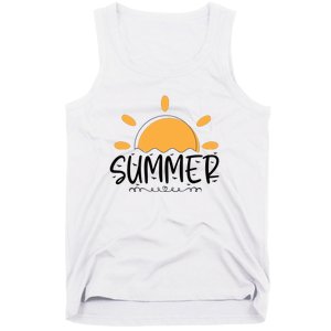 Summer Sun Sunshine Sunny Sunset Summer Time Tank Top