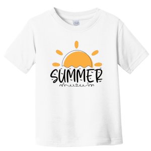 Summer Sun Sunshine Sunny Sunset Summer Time Toddler T-Shirt