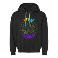 Stem Squad Science Technology Engineering And Math Garment-Dyed Fleece Hoodie