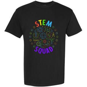 Stem Squad Science Technology Engineering And Math Garment-Dyed Heavyweight T-Shirt