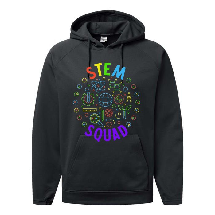 Stem Squad Science Technology Engineering And Math Performance Fleece Hoodie