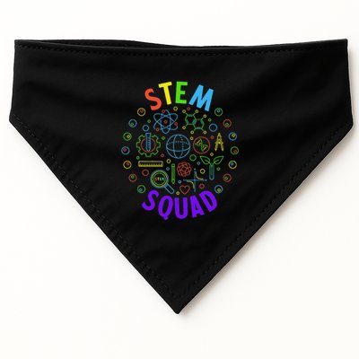 Stem Squad Science Technology Engineering And Math USA-Made Doggie Bandana