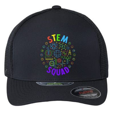 Stem Squad Science Technology Engineering And Math Flexfit Unipanel Trucker Cap