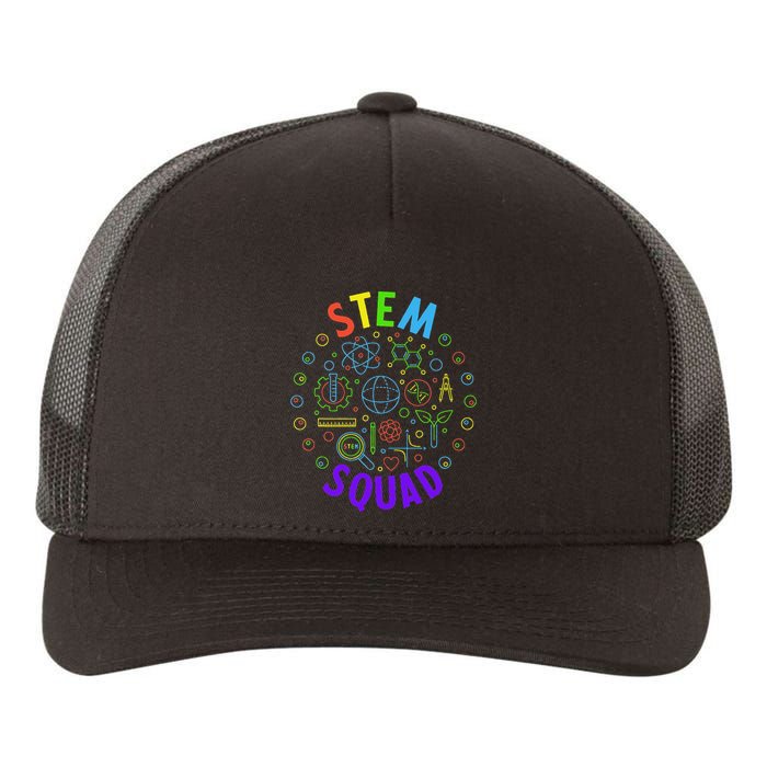 Stem Squad Science Technology Engineering And Math Yupoong Adult 5-Panel Trucker Hat