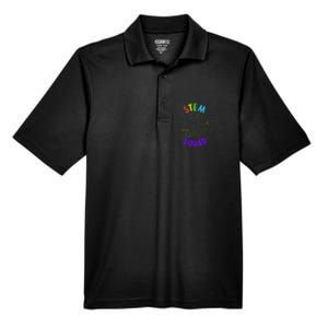 Stem Squad Science Technology Engineering And Math Men's Origin Performance Pique Polo