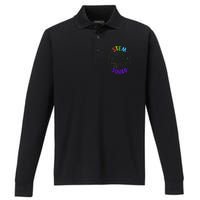 Stem Squad Science Technology Engineering And Math Performance Long Sleeve Polo