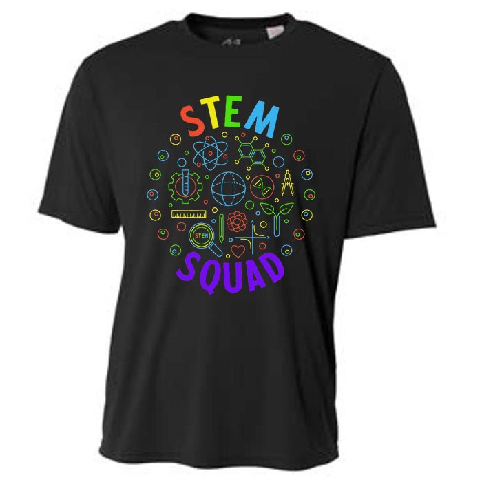 Stem Squad Science Technology Engineering And Math Cooling Performance Crew T-Shirt