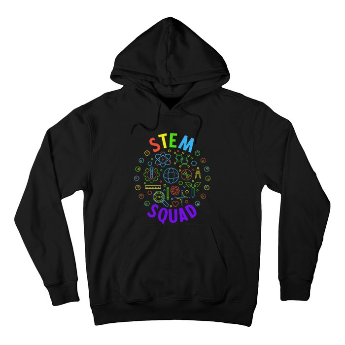 Stem Squad Science Technology Engineering And Math Hoodie