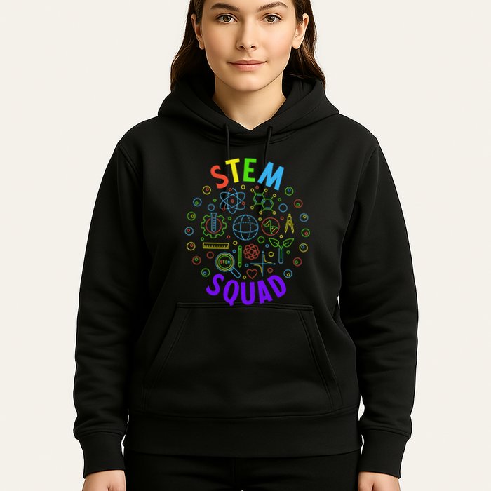 Stem Squad Science Technology Engineering And Math Hoodie