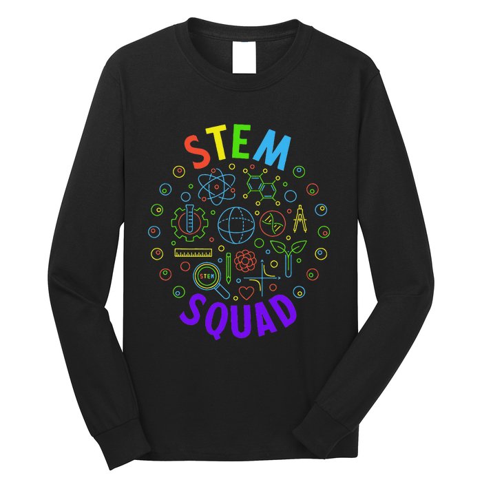 Stem Squad Science Technology Engineering And Math Long Sleeve Shirt