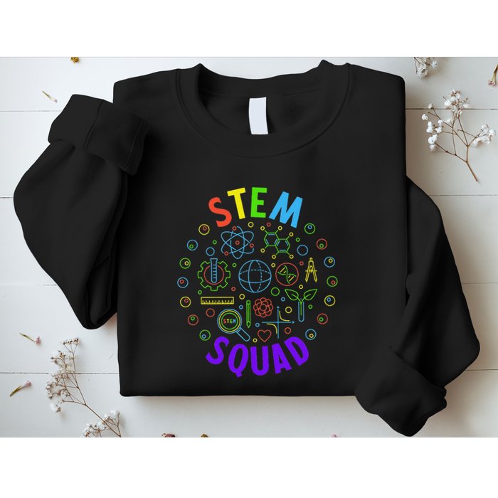 Stem Squad Science Technology Engineering And Math Sweatshirt