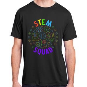 Stem Squad Science Technology Engineering And Math Adult ChromaSoft Performance T-Shirt