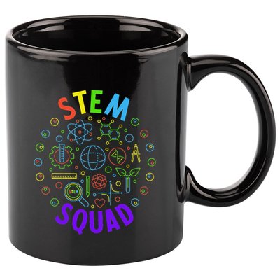 Stem Squad Science Technology Engineering And Math 11oz C Handle Ceramic Mug