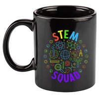 Stem Squad Science Technology Engineering And Math 11oz C Handle Ceramic Mug
