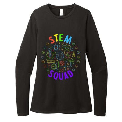 Stem Squad Science Technology Engineering And Math Womens CVC Long Sleeve Shirt