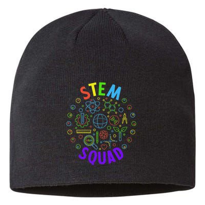 Stem Squad Science Technology Engineering And Math Sustainable Beanie