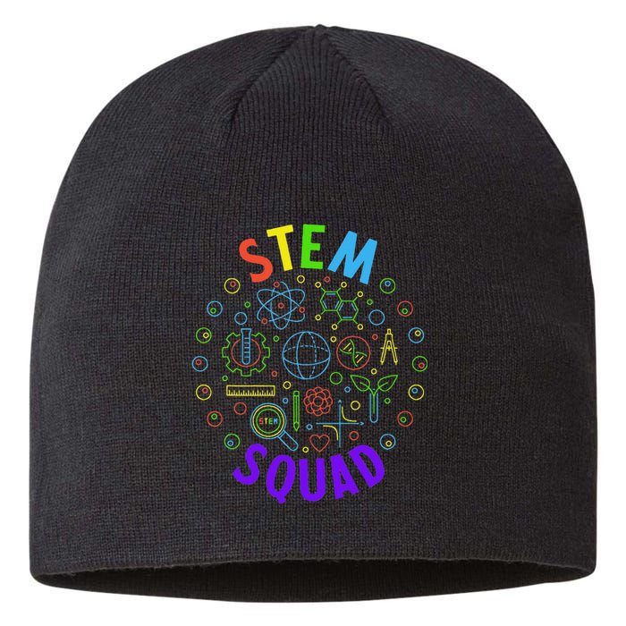 Stem Squad Science Technology Engineering And Math Sustainable Beanie