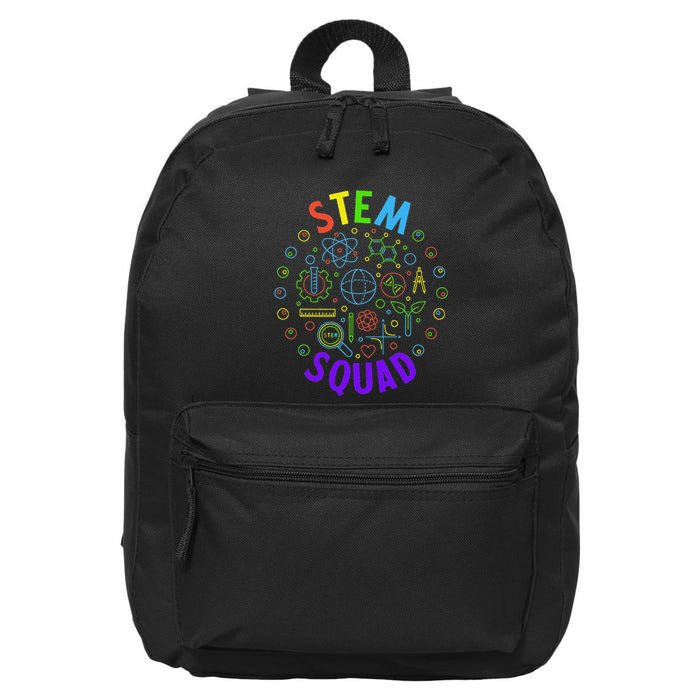 Stem Squad Science Technology Engineering And Math 16 in Basic Backpack
