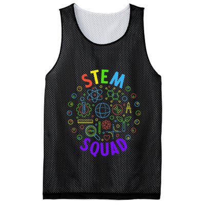 Stem Squad Science Technology Engineering And Math Mesh Reversible Basketball Jersey Tank