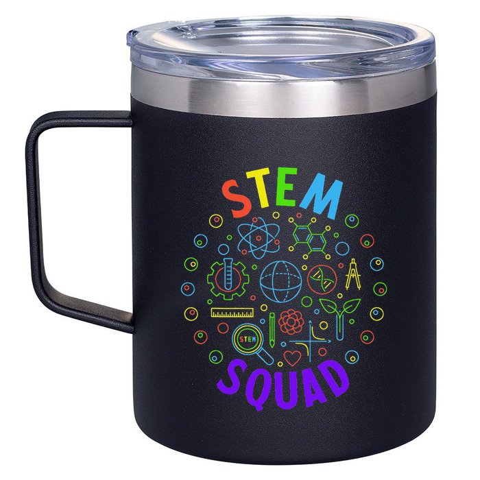 Stem Squad Science Technology Engineering And Math 12oz Stainless Steel Coffee Mug