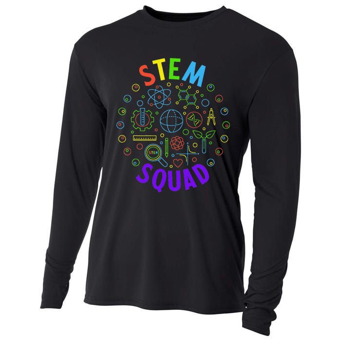 Stem Squad Science Technology Engineering And Math Cooling Performance Long Sleeve Crew