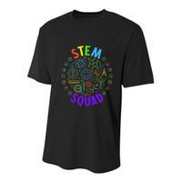 Stem Squad Science Technology Engineering And Math Youth Performance Sprint T-Shirt
