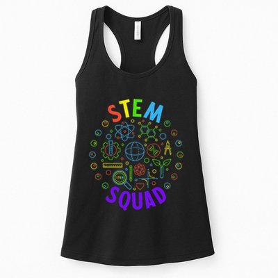 Stem Squad Science Technology Engineering And Math Womens Tank Top