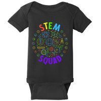 Stem Squad Science Technology Engineering And Math Baby Bodysuit