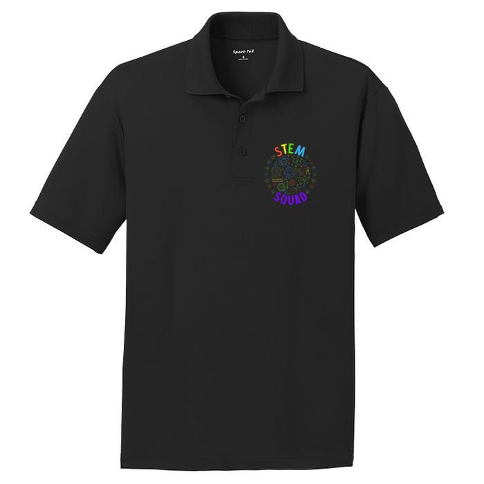 Stem Squad Science Technology Engineering And Math PosiCharge RacerMesh Polo