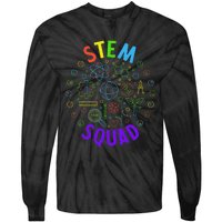 Stem Squad Science Technology Engineering And Math Tie-Dye Long Sleeve Shirt