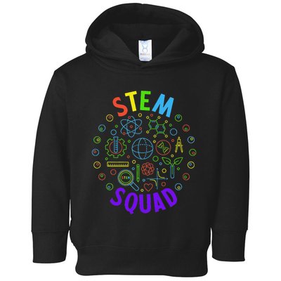 Stem Squad Science Technology Engineering And Math Toddler Hoodie
