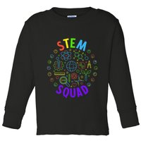 Stem Squad Science Technology Engineering And Math Toddler Long Sleeve Shirt