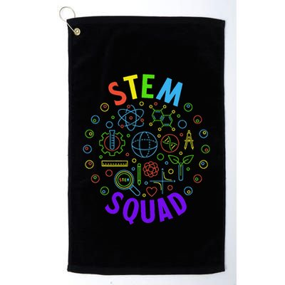 Stem Squad Science Technology Engineering And Math Golf Towel