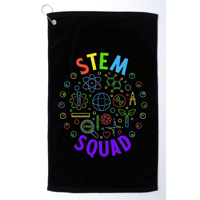 Stem Squad Science Technology Engineering And Math Golf Towel