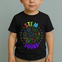 Stem Squad Science Technology Engineering And Math Toddler T-Shirt