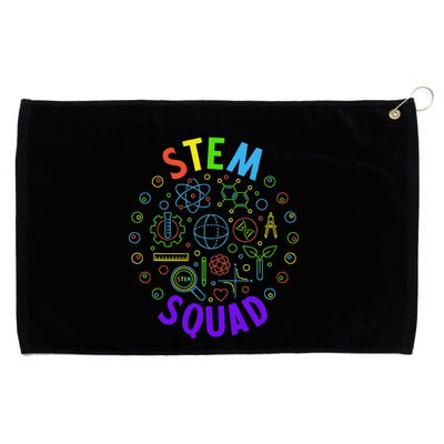 Stem Squad Science Technology Engineering And Math Grommeted Golf Towel