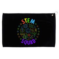 Stem Squad Science Technology Engineering And Math Grommeted Golf Towel