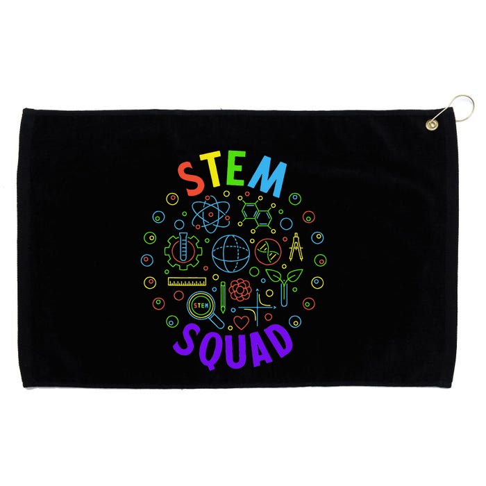 Stem Squad Science Technology Engineering And Math Grommeted Golf Towel