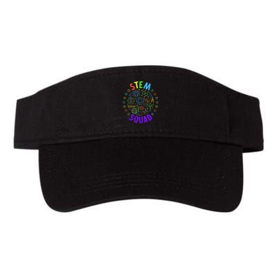Stem Squad Science Technology Engineering And Math Valucap Bio-Washed Visor