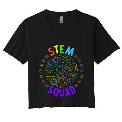 Stem Squad Science Technology Engineering And Math Crop Top
