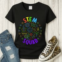 Stem Squad Science Technology Engineering And Math Womens T-Shirt
