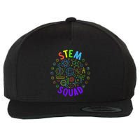 Stem Squad Science Technology Engineering And Math Wool Snapback Cap