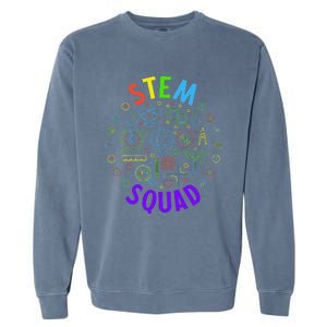 Stem Squad Science Technology Engineering And Math Garment-Dyed Sweatshirt