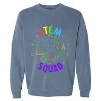 Stem Squad Science Technology Engineering And Math Garment-Dyed Sweatshirt