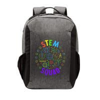 Stem Squad Science Technology Engineering And Math Vector Backpack