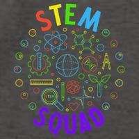 Stem Squad Science Technology Engineering And Math Vector Backpack