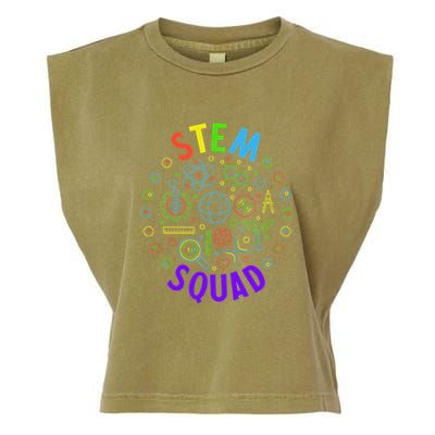 Stem Squad Science Technology Engineering And Math Garment-Dyed Women's Muscle Tee