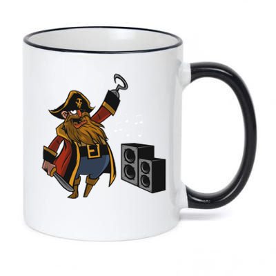 Sea Shanty Sea Shanties Pirate Loudspeaker Cute Gift 11oz Black Color Changing Mug