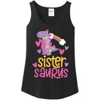 Sistersaurus Sister Saurus Dinosaur Ladies Essential Tank